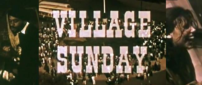 Village Sunday banner