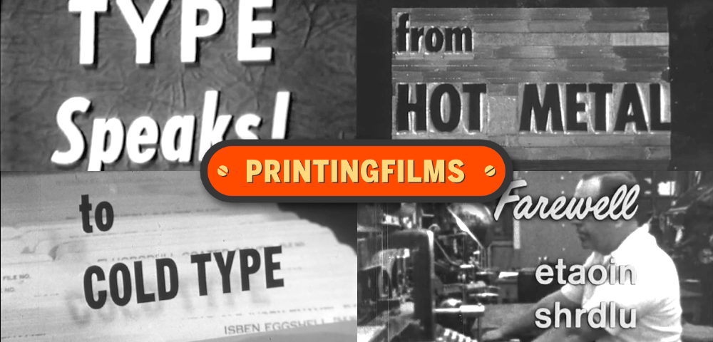 An Evening with Doug Wilson and the PRINTING FILMS Archive